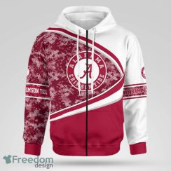 Alabama Crimson Tide Unisex 3D Hoodie Zip Hoodie Full Print Gift For Fans - Alabama Crimson Tide Unisex Hoodie Zip Hoodie For Men Women_2