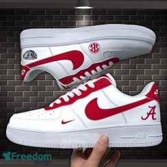 Alabama Crimson White Air Force Sneakers Men Wnd Women Shoes Trending Sport Gift
