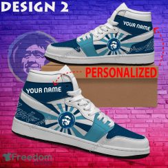 Alaska Airlines Brand Logo Air Jordan 1 Hightop Shoes New Trending Custom Name - Alaska Airlines Brand Logo Air Jordan 1 Hightop Shoes Style 2
