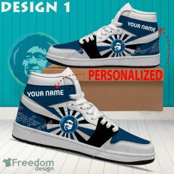 Alaska Airlines Brand Logo Air Jordan 1 Hightop Shoes New Trending Custom Name Alaska Airlines Brand Logo Air Jordan 1 Hightop Shoes New Trending Custom Name