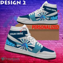 Albertsons Brand Logo Air Jordan 1 Hightop Shoes New Trending Custom Name - Albertsons Brand Logo Air Jordan 1 Hightop Shoes Style 2