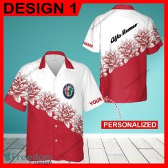 Alfa Romeo Car Racing Flower Vintage Island New AOP Hawaiian Shirt For Men And Women Custom Name Alfa Romeo Car Racing Flower Vintage Island New AOP Hawaiian Shirt For Men And Women Custom Name