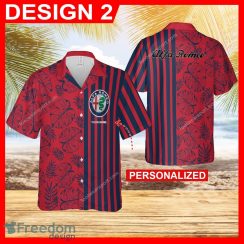 Alfa Romeo Car Racing Island New AOP Hawaiian Shirt For Men And Women Custom Name - Alfa Romeo Car Racing Hawaiian Shirt Personalized Photo 2