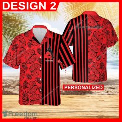 Allis Chalmers Tractor Exotic Logo 3D Hawaiian Shirt Men And Women Gift Custom Name - Allis Chalmers Tractor Hawaiian Shirt Personalized Photo 2