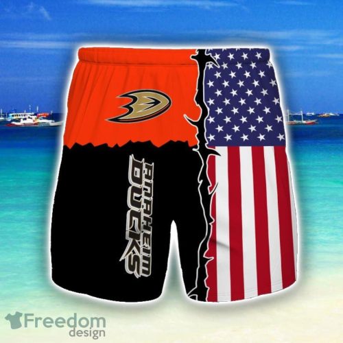 Anaheim Ducks Beach Short Gift For Men Product Photo 1