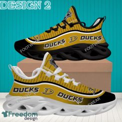 Anaheim Ducks Logo New Text Max Soul Sneakers For Fans Exclusive Sport Shoes - NHL Anaheim Ducks Logo New Text Max Soul Shoes Style 2