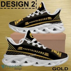 Appalachian State Mountaineers Chunky Sneaker Gold, Diamond, Silver Best Accentuate Gift Max Soul Shoes - NCAA Appalachian State Mountaineers Max Soul Shoes Photo 2