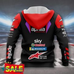 Aprilia Racing 2024 3D Hoodie, Zip Hoodie, T Shirt, 3D Bomber AOP For Fans - Aprilia Racing 2024 3D Hoodie 3D Zip Hoodie Photo 3