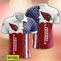 Arizona Cardinals 3D Polo Shirt Sport Style Gift For Men Product Photo 1