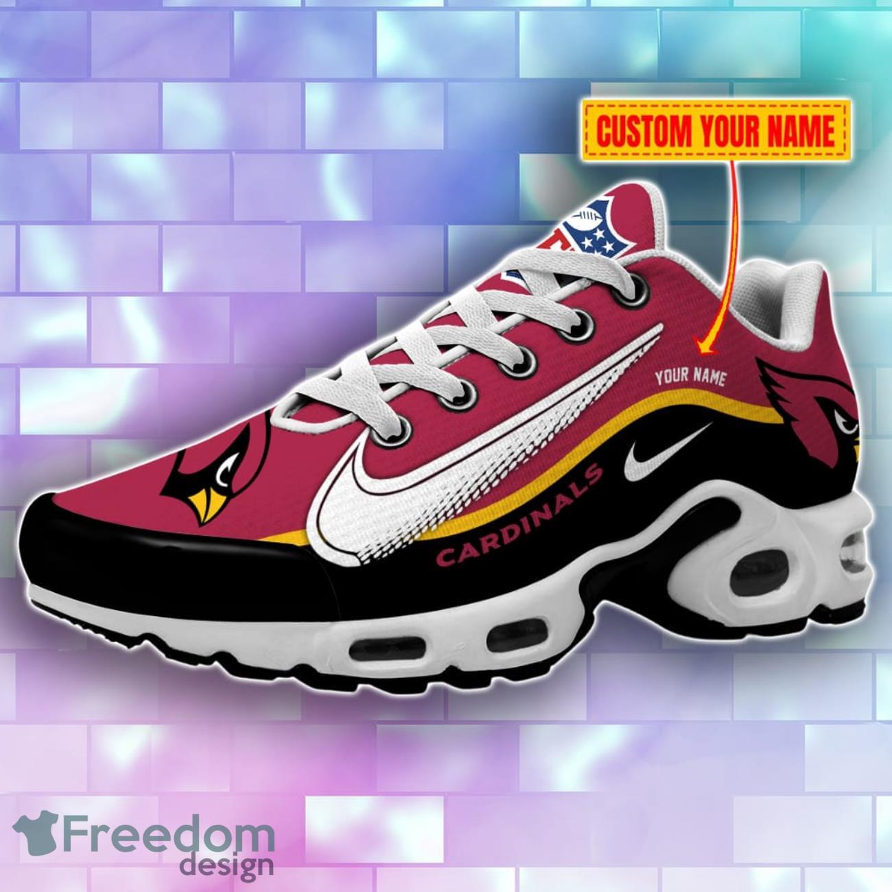 Arizona Cardinals NFL TN Sport Sneakers Personalized Shoes Great Gift For Fans image Arizona Cardinals NFL TN Sport Sneakers Personalized Shoes Great Gift For Fans Product Photo 1