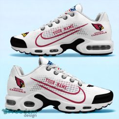 Arizona Cardinals NFL White TN Shoes Custom Name For Fans