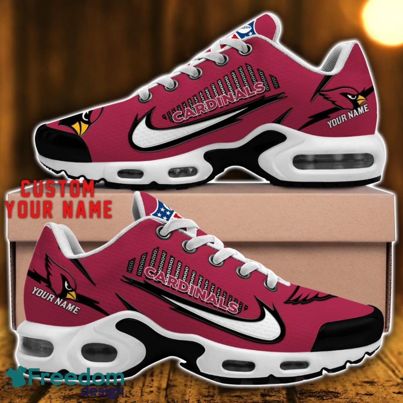 Arizona CardinalsUltra Air Cushion Sports Sneakers Men Women Shoes NFL Personalized Name image Arizona CardinalsUltra Air Cushion Sports Sneakers Men Women Shoes NFL Personalized Name Product Photo 1