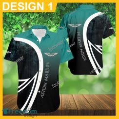 Aston Martin Car Racing Hawaiian Shirt Logo Brand Design For Men Gifts Summer Holiday