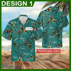 Aston Martin Car Racing Party New 3D Hawaiian Shirt For Summer Custom Name