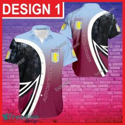 Aston Villa 3D Hawaiian Shirt For Men Gifts New Trending Shirts Beach Holiday Summer