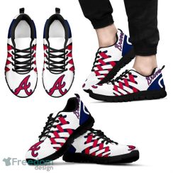 Atlanta Braves Logo Team Sneaker Shoes Gift For Fans Product Photo 1