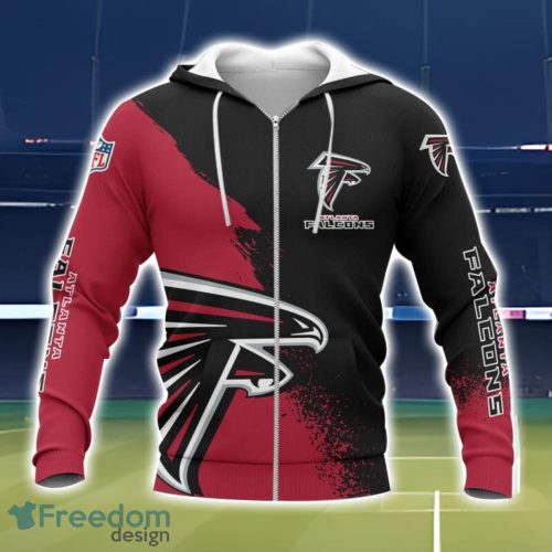 Atlanta Falcons 3D All Over Printed T-shirt Hoodie Sweatshirt Product Photo 2