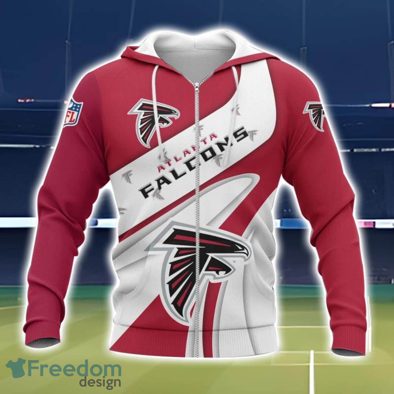 Atlanta Falcons 3D All Over Printed T-Shirt Sweatshirt Hoodie Product Photo 2