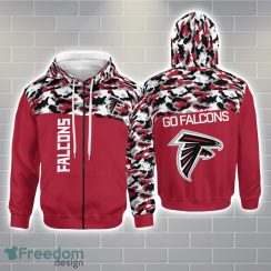Atlanta Falcons 3D Printing Hoodie Camo Pattern Gift For Father’s Day