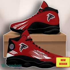 Atlanta Falcons Black Air Jordan 13 Best Choice Sneakers For Fans