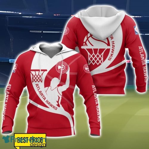 Atlanta Hawks 3D Printing T-Shirt Hoodie Sweatshirt For Fans Product Photo 1