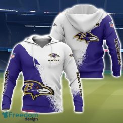 Baltimore Ravens 3D All Over Printed T-shirt Hoodie Sweatshirt