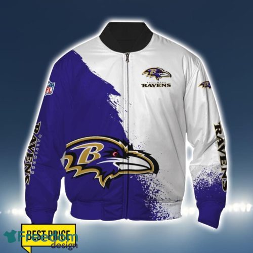 Baltimore Ravens 3D All Over Printed T-shirt Hoodie Sweatshirt Product Photo 4