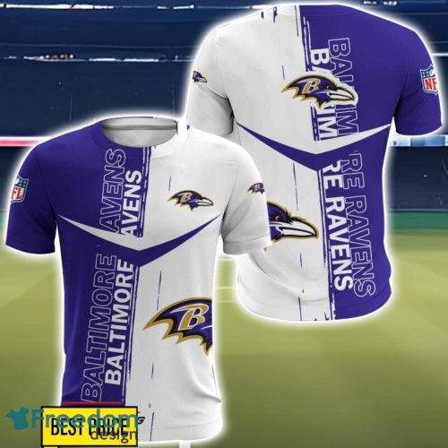 Baltimore Ravens 3D Printing T-Shirt Hoodie Sweatshirt For Fans Product Photo 5