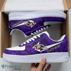 Baltimore Ravens Air Force 1 Sneakers Unique Sport Shoes