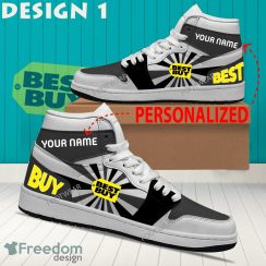 Best Buy Brand Logo Air Jordan 1 Hightop Shoes New Trending Custom Name