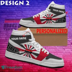 Big O Tires Brand Logo Air Jordan 1 Hightop Shoes New Trending Custom Name - Big O Tires Brand Logo Air Jordan 1 Hightop Shoes Style 2