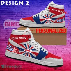Bimbo Bakeries Usa Brand Logo Air Jordan 1 Hightop Shoes New Trending Custom Name - Bimbo Bakeries Usa Brand Logo Air Jordan 1 Hightop Shoes Style 2