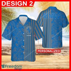BMW Car Racing Tropic New Aloha Hawaiian Shirt For Men And Women Custom Name - BMW Car Racing Hawaiian Shirt Personalized Photo 2