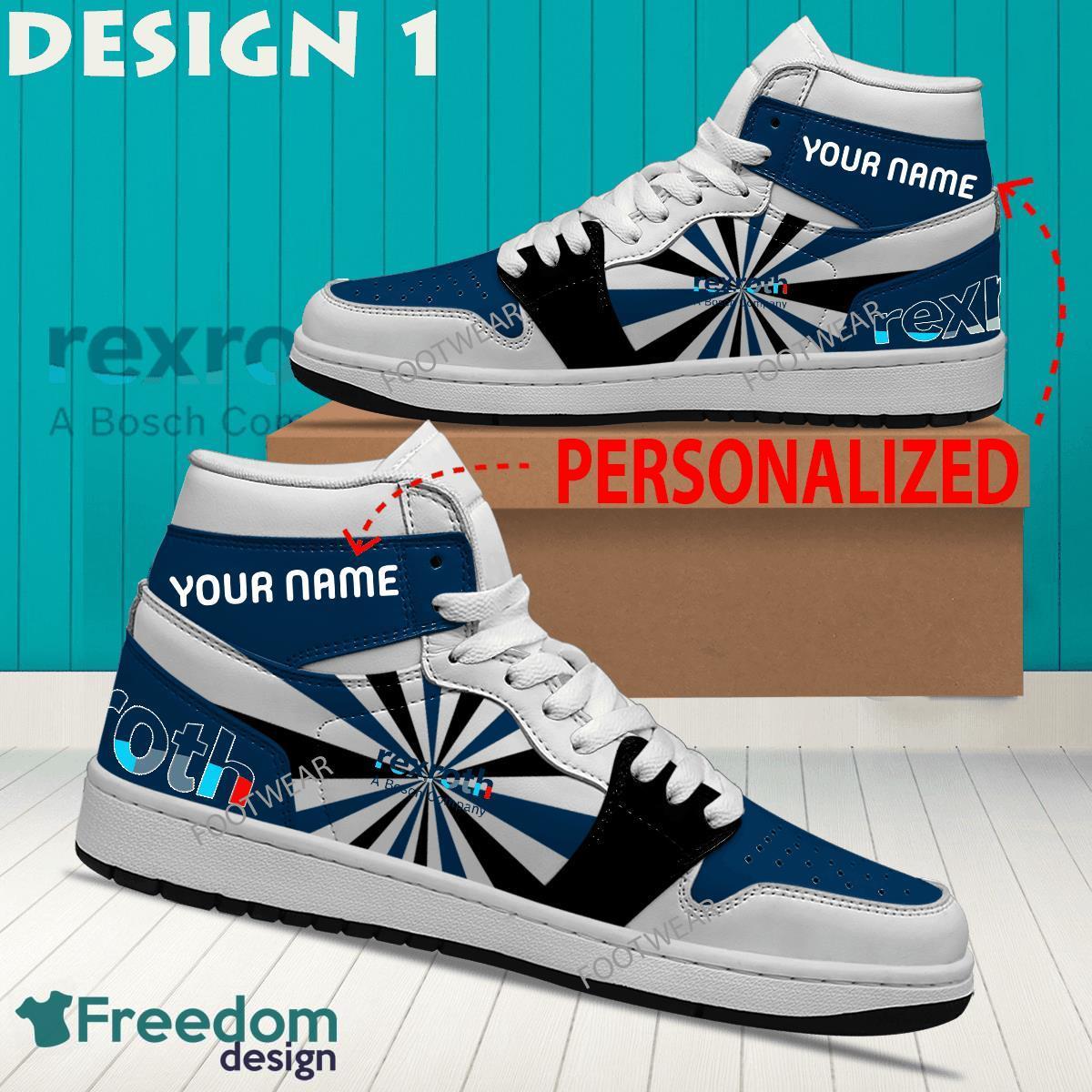 Bosch Rexroth Brand Logo Air Jordan 1 Hightop Shoes New Trending Custom Name image Bosch Rexroth Brand Logo Air Jordan 1 Hightop Shoes New Trending Custom Name - Bosch Rexroth Brand Logo Air Jordan 1 Hightop Shoes Style 1