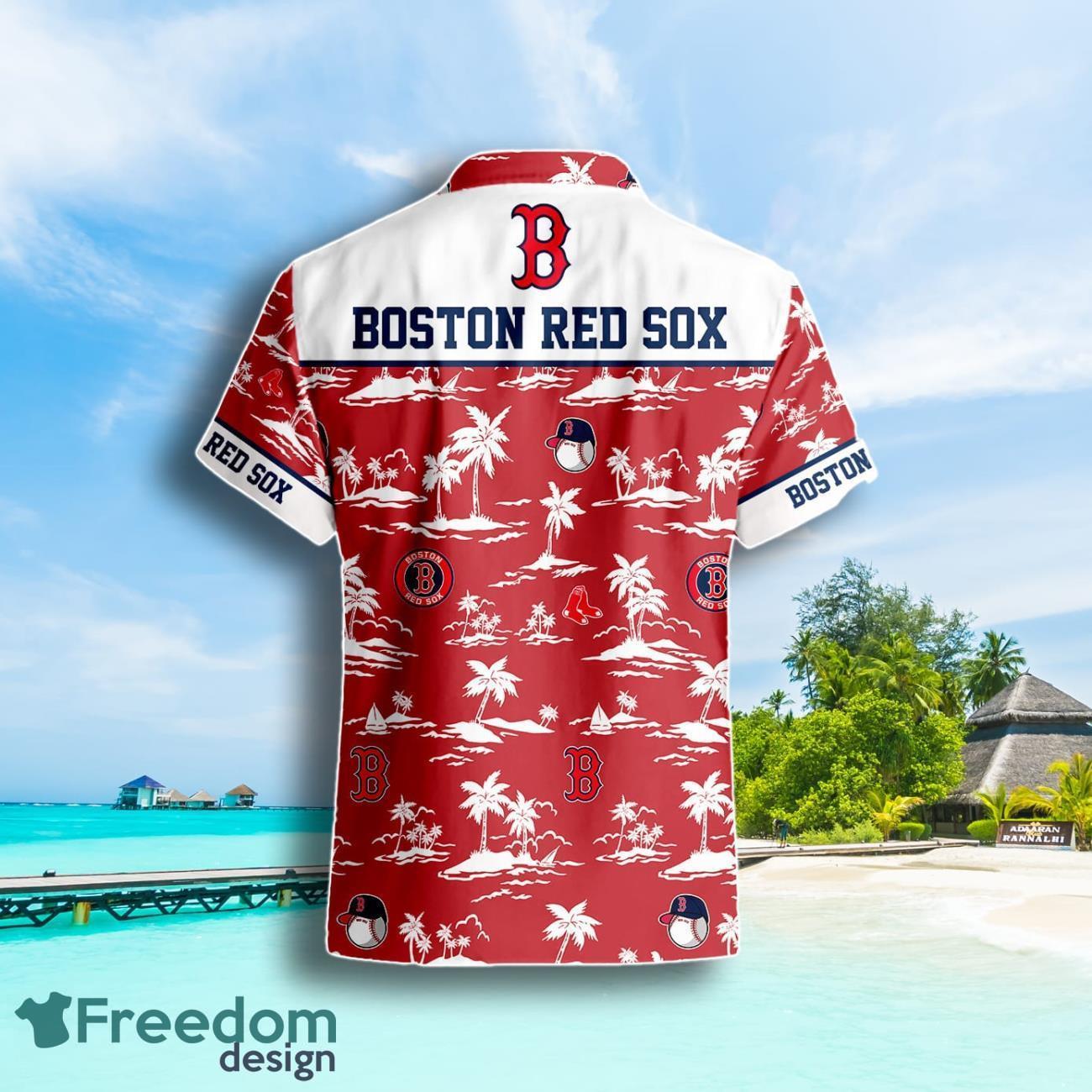 boston-red-sox-tropical-coconut-tree-pattern-hawaiian-shirt-summer-gift-for-men-women-2.jpg Boston Red Sox Tropical Coconut Tree Pattern Hawaiian Shirt Summer Gift For Men Women Product Photo 3
