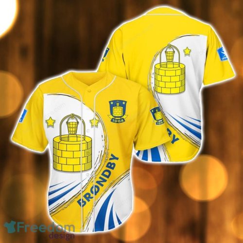 Brøndby IF Baseball Jersey Shirt All Printed Unique Gift Product Photo 1