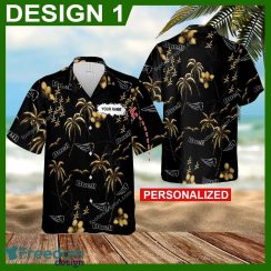 Buell Motorcycle Hibiscus Logo 3D Hawaiian Shirt For Men And Women Custom Name