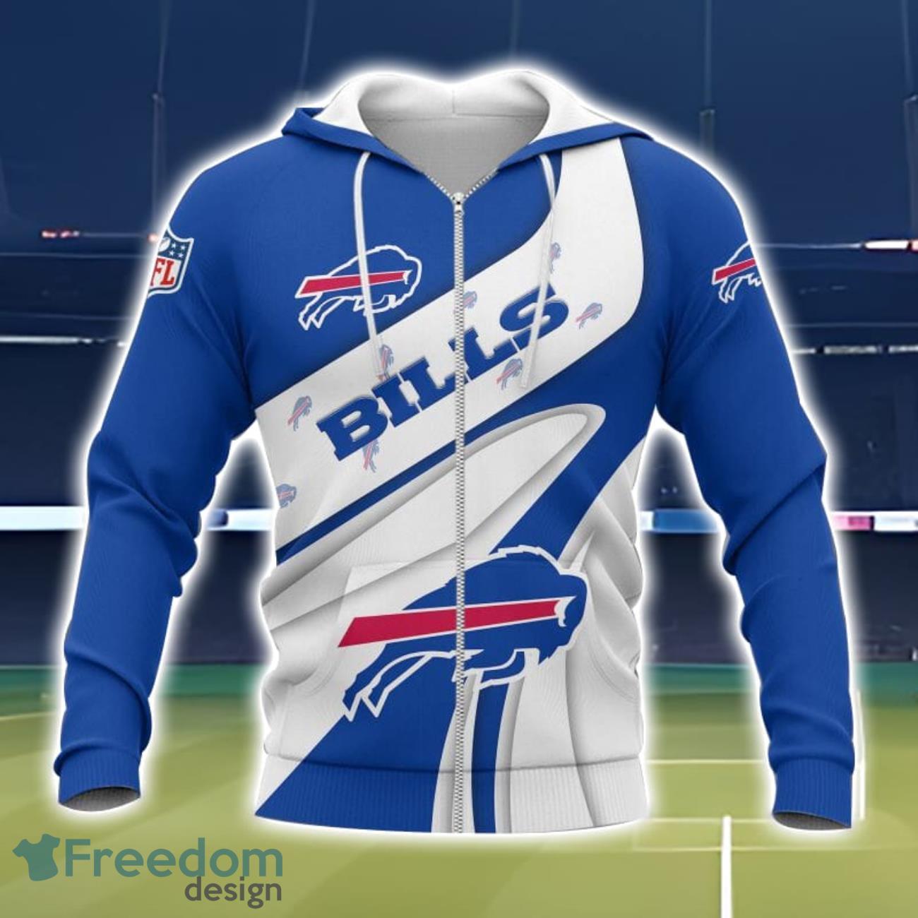 Buffalo Bills 3D All Over Printed T-shirt Hoodie Sweatshirt Product Photo 2