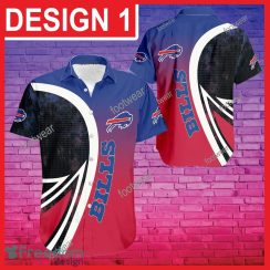 Buffalo Bills 3D Hawaiian Shirt For Men Gifts New Trending Shirts Beach Holiday Summer