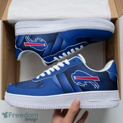 Buffalo Bills Air Force 1 Sneakers Blue Sneakers Men Women Shoes