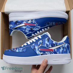 Buffalo Bills Air Force 1 Sneakers Camo Sneakers Men Women Shoes