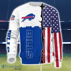 Buffalo Bills US Flag 3D All Over Printed T-shirt Hoodie Sweatshirt Product Photo 3