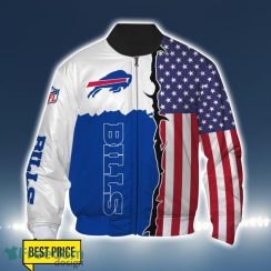 Buffalo Bills US Flag 3D All Over Printed T-shirt Hoodie Sweatshirt Product Photo 4