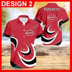 Bugatti Car Racing Hawaiian Shirt Logo Brand Design For Men Gifts Summer Holiday - Bugatti Car Racing Hawaiian Shirt Vintage Pattern Style 2