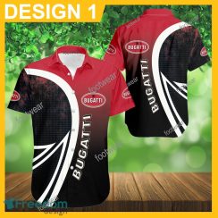Bugatti Car Racing Hawaiian Shirt Logo Brand Design For Men Gifts Summer Holiday