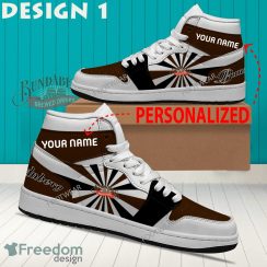 Bundaberg Brand Logo Air Jordan 1 Hightop Shoes New Trending Custom Name Bundaberg Brand Logo Air Jordan 1 Hightop Shoes New Trending Custom Name