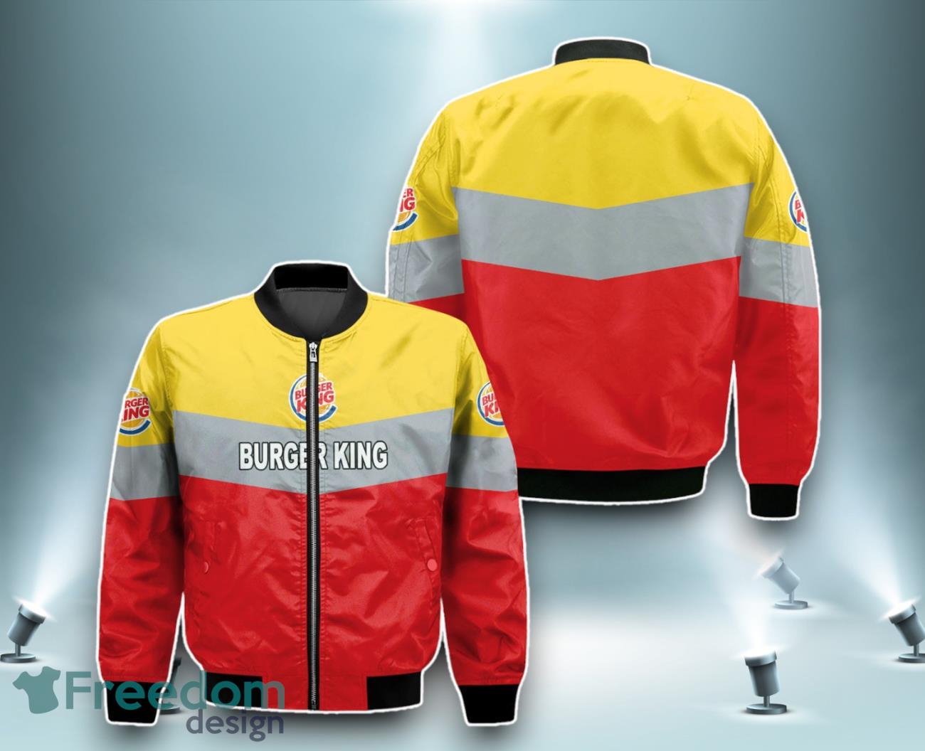 Burger King 3D Bomber Special Edition For Men Women image Burger King 3D Bomber Special Edition For Men Women Product Photo 1