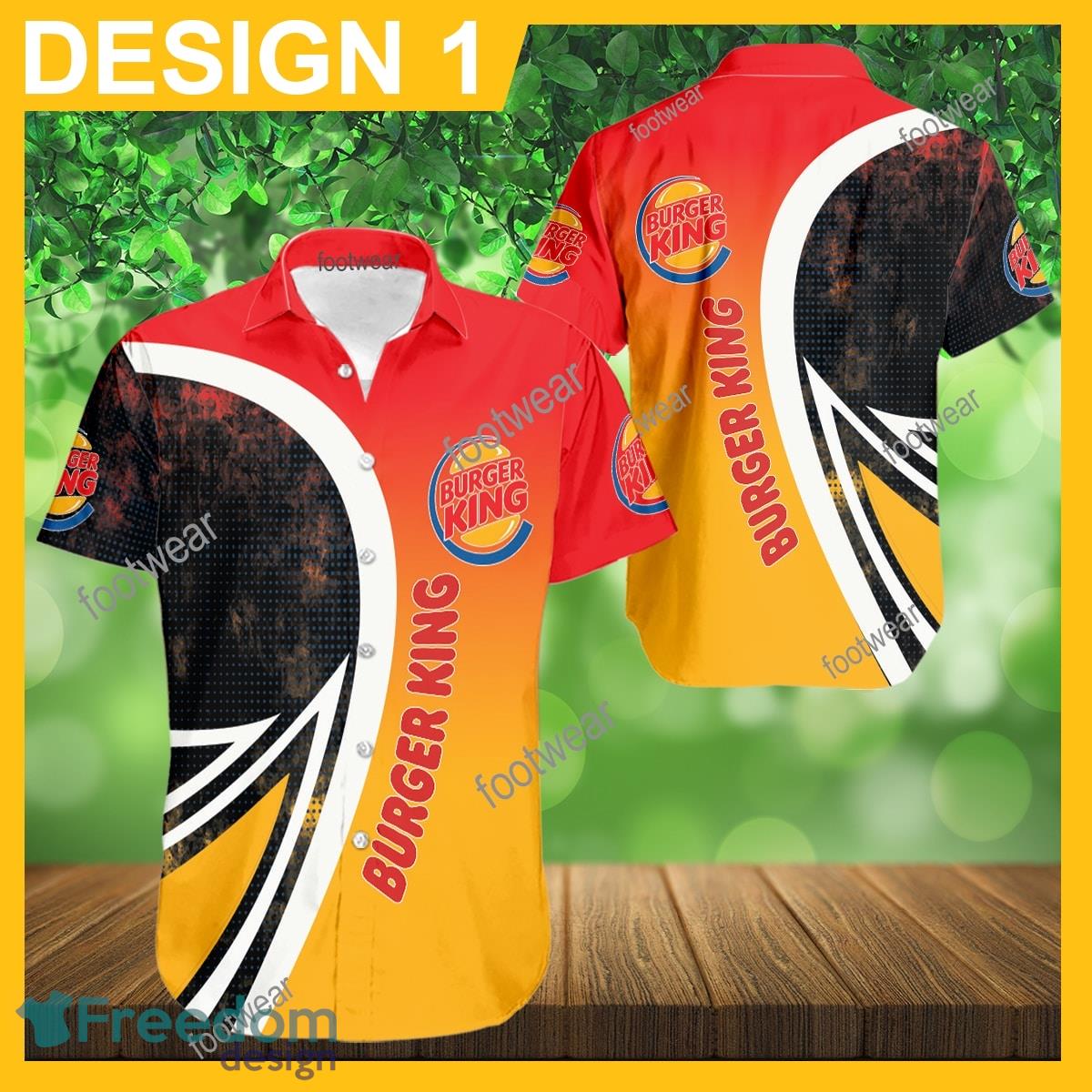 burger king Hawaiian Shirt Brand Design For Men Gifts New Trending Beach Holiday Summer image burger king Hawaiian Shirt Brand Design For Men Gifts New Trending Beach Holiday Summer - Burger King Hawaiian Shirt Brand Style 1