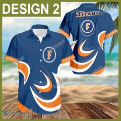 Cal State Fullerton Titans 3D Hawaiian Shirt For Men Gifts New Trending Shirts Beach Holiday Summer - NCAA2 Cal State Fullerton Titans 3D Hawaiian Shirt Pattern Style 2