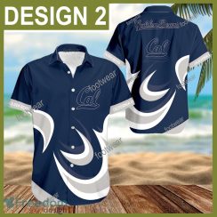 California Golden Bears 3D Hawaiian Shirt For Men Gifts New Trending Shirts Beach Holiday Summer - NCAA California Golden Bears 3D Hawaiian Shirt Pattern Style 2